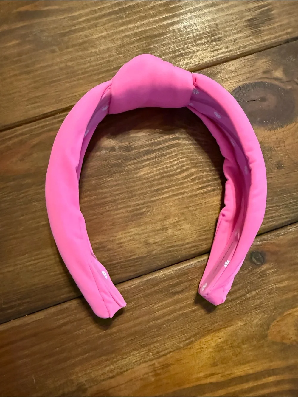 Lele Sadoughi Hot Pink Wide Headband